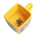 Ver imagem 2 de CANECA QUADRADA STRANGER THINGS ELEVEN WAFFLE DERMOGORGON AMARELA