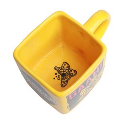 CANECA QUADRADA STRANGER THINGS ELEVEN WAFFLE DERMOGORGON AMARELA - 2