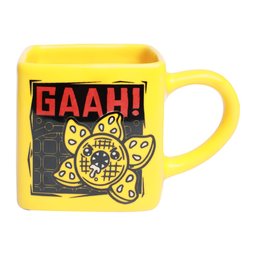 CANECA QUADRADA STRANGER THINGS ELEVEN WAFFLE DERMOGORGON AMARELA - 4