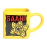 CANECA QUADRADA STRANGER THINGS ELEVEN WAFFLE DERMOGORGON AMARELA - 4