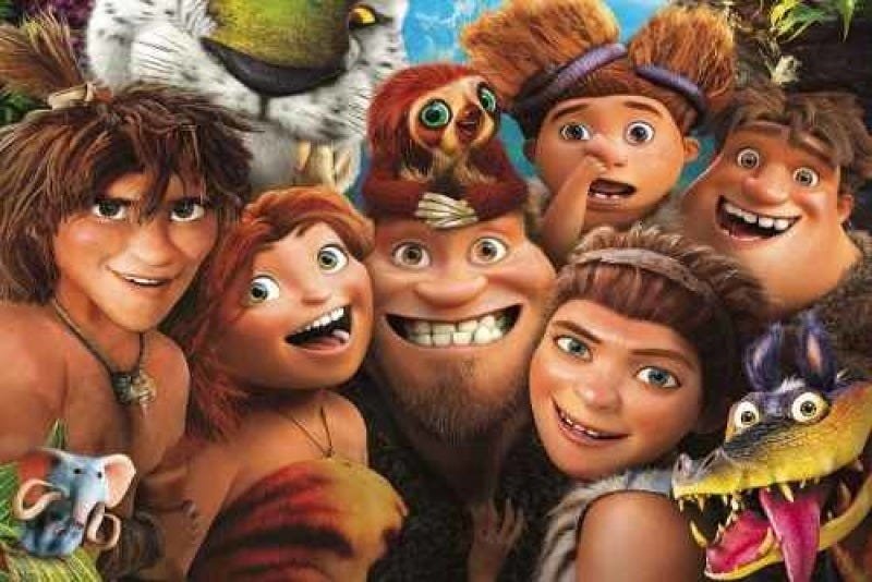 Croods Rug Painel Decorativo Os Croods Grug #01 | MadeiraMadeira