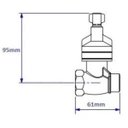 Ver imagem 2 de 1416 C70 3/4 Registro Pressão Completo P/ Chuveiro Banheiro