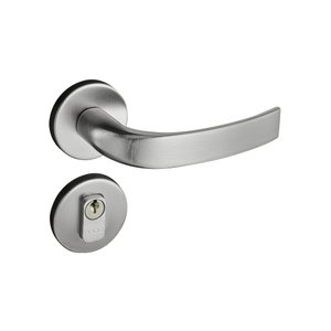 Fechadura Pado Residence Copa Roseta Redonda 962 Externa - Cromo Acetinado