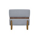 Ver imagem 5 de Puff Recamier Kodama para Cama Queen 150cm Pé Castanho Cinza Bouclé