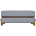 Ver imagem 7 de Puff Recamier Kodama para Cama Queen 150cm Pé Castanho Cinza Bouclé