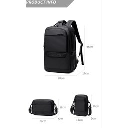 Mochila Viagem Bag Pastatransversal Adaptável 4 em 1 Premium - 3