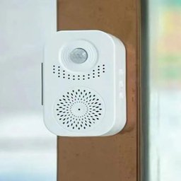 Campainha Sensor de Prsenca Inteligente Aviso Sonoro Voz Detector Infravermelho Movimento Lembrete G - 3