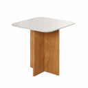 Ver imagem 3 de Mesa Robusta 90x90 4 Cadeiras Horizonte Jcm Cinamomo/off