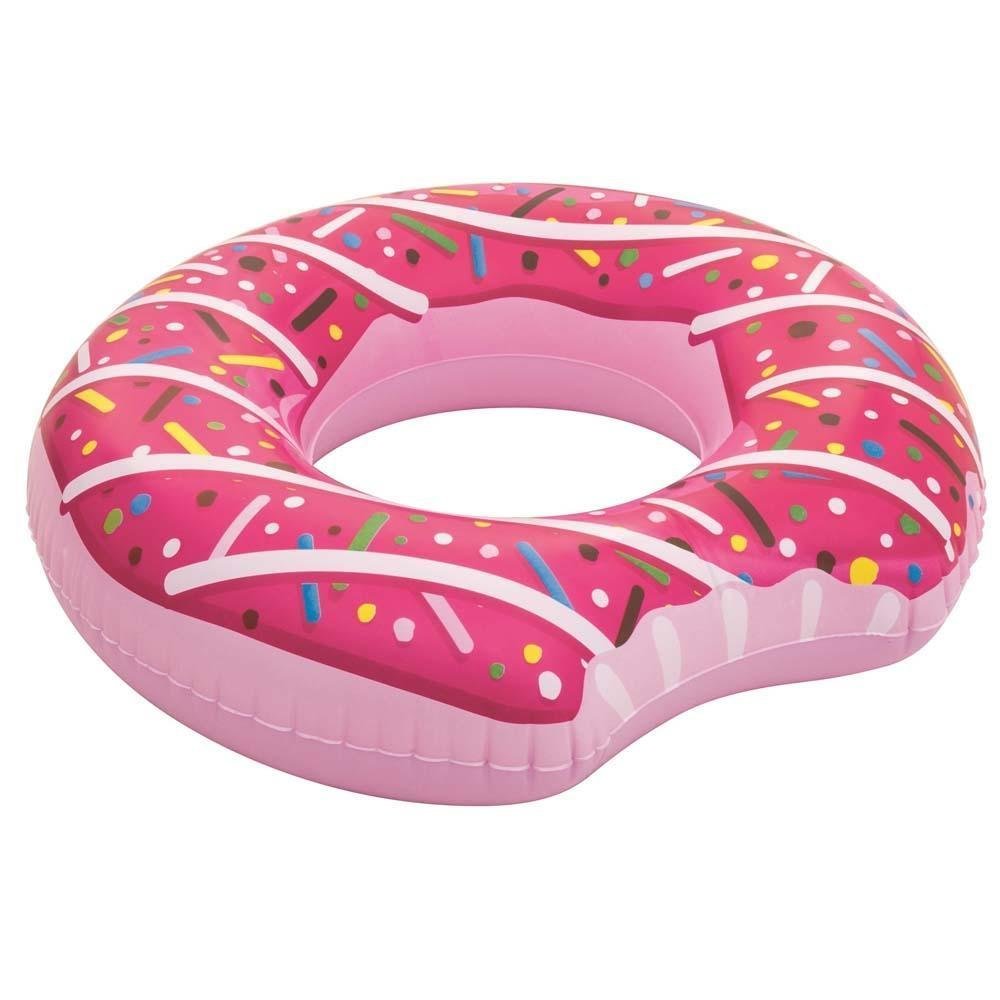 Boia Inflável Circular Donuts 1,07m Bestway 36118 - Rosa