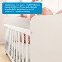Ver imagem 6 de Quarto de Bebê Completo Junior Uli 3 Portas 7 Gavetas 100% MDF Branco Brilho - Móveis Peroba