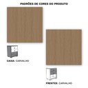 Ver imagem 5 de Mesa Cabeceira 02 Gavetas Enseada Rimo - Carvalho