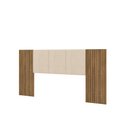 Ver imagem 4 de Cabeceira de Casal Dubai Zen Nature Brisa/linho Bege - Vila Rica Móveis