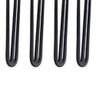 Kit com 3 Pés de Ferro Hairpin Legs 73 Cm Preto Medcombo - 3
