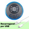 Massageador para Pés Elétrico Ems Estimulação Muscular Acupuntura Dobrável Usb - 4