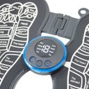 Ver imagem 3 de Massageador para Pés Elétrico Ems Estimulação Muscular Acupuntura Dobrável Usb
