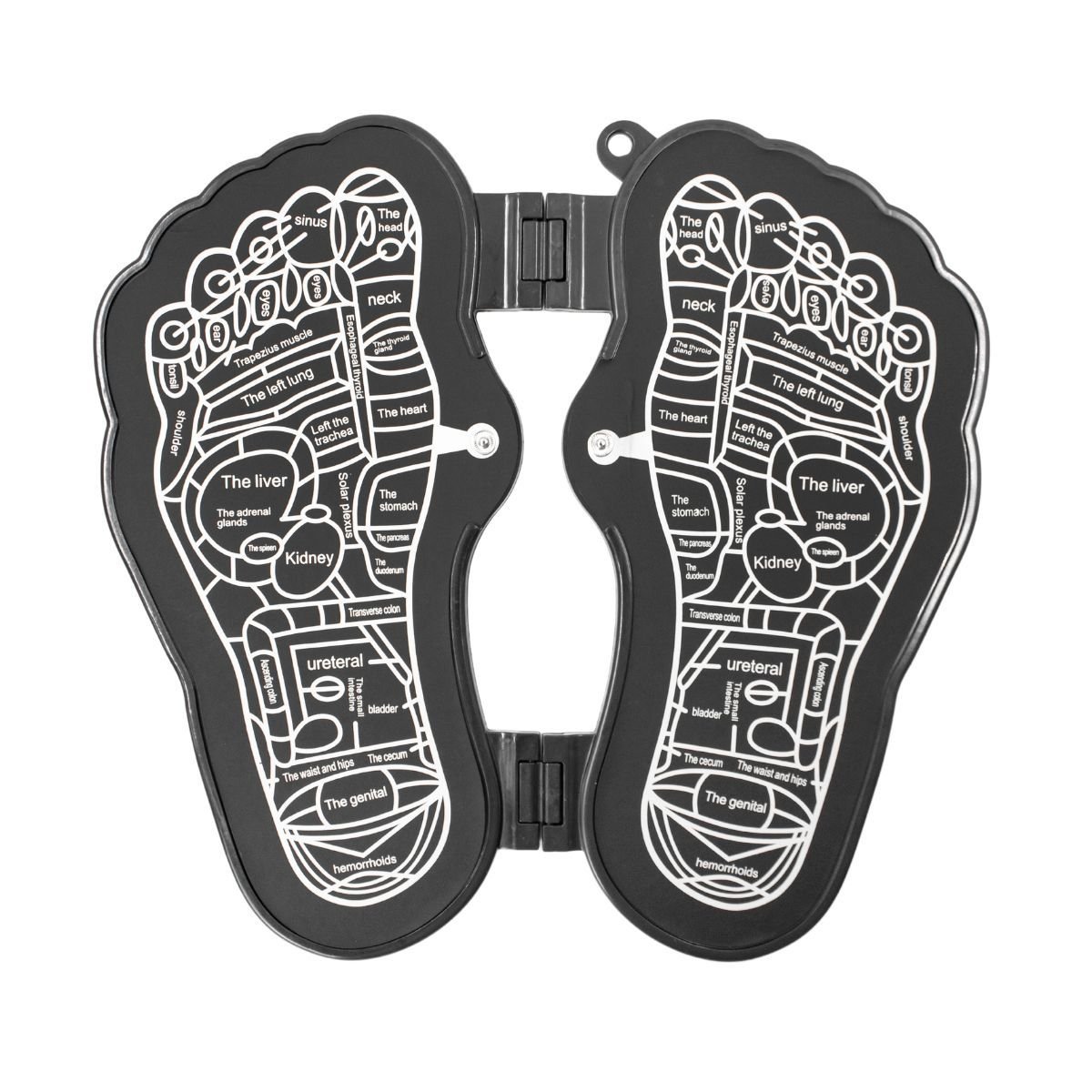 Massageador para Pés Elétrico Ems Estimulação Muscular Acupuntura Dobrável Usb