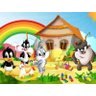 Painel Decorativo Festa Looney Tunes Baby #03 - 200x150 - 1