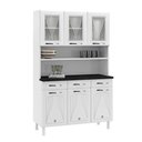 Ver imagem 6 de Armário De Cozinha De Aço Kit Triplo Telasul Star New Branco