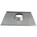 Ver imagem 1 de Rufo Colarinho Galvanizado de Telhado para Chaminé 230mm de Diâmetro
