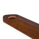 Ver imagem 5 de Mesa de Jantar 4 Lugares Redonda Vidro 110cm Pampa Marrom/Nozes