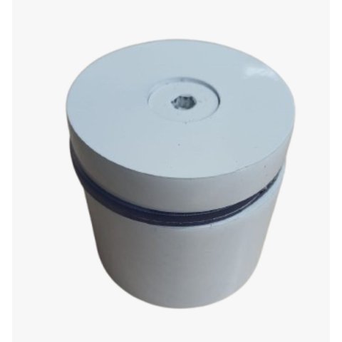 Prolongador Alumínio Bolt Tampa Furada 35x50,8 - Branco