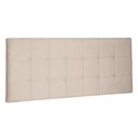Ver imagem 1 de Cabeceira Painel Casal 1,40m Verona Suede Bege
