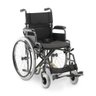 Cadeira de Rodas Dobrável Dellamed em Aço até 120kg D400 T48 6608 - 1