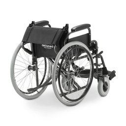 Cadeira de Rodas Dobrável Dellamed em Aço até 120kg D400 T48 6608 - 3