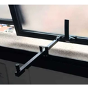 Ver imagem 2 de HASTE TUBULAR FRONTAL PUXADOR JANELA MAXIM-AR 25CM FOSCO