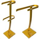 Ver imagem 6 de Porta Papel Higiênico de Chão e Toalha Lavabo Dourado.d