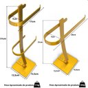 Ver imagem 5 de Porta Papel Higiênico de Chão e Toalha Lavabo Dourado.d