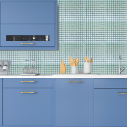 Pastilha Adesiva Vidro Decoração Banheiro Cozinha Espelho Qu - 3