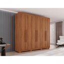 Ver mais imagens de Guarda-Roupa Casal Itália 6 Portas 100% MDF Salleto Cinamomo