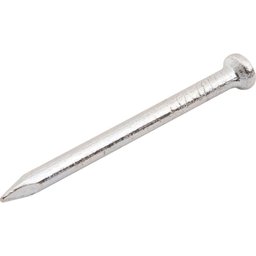 Prego de aço 17x21 com cabeça zincado 100 peças - Vonder - 1