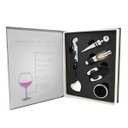 Ver imagem 2 de Kit Vinho É Amor Conjunto Acessórios Premium para Sommelier 5 Peças