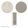 Paneleiro de Cozinha 70 Cm 2 Portas 3 Gavetas Linea Luciane Móveis - 7