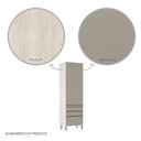 Ver imagem 7 de Paneleiro de Cozinha 70 Cm 2 Portas 3 Gavetas Linea Luciane Móveis
