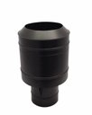 Ver imagem 2 de Chapéu preto tipo canhão sputinik para chaminé de 250 mm de diâmetro.