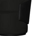 Ver imagem 5 de Kit 2 Poltronas Organica Beatriz Suede Preto C/ Composê Corano Preto - Lm Decor