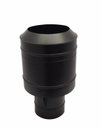 Ver imagem 2 de Chapéu preto tipo canhão sputinik para chaminé de 200 mm de diâmetro.