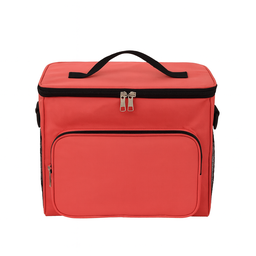 Bolsa Térmica Média Passeio Viagem Portátil 4 Divisórias - 1