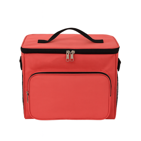 Bolsa Térmica Média Passeio Viagem Portátil 4 Divisórias