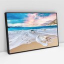 Ver imagem 2 de Quadro Decorativo Paisagem Praia Mar Sala Quarto Casa Escritório