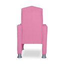Ver imagem 3 de Mini Cadeira Poltrona Infantil Troninho Decorativa Suede Rose
