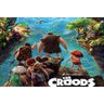 Painel Decorativo Festa Os Croods Grug #02 - 200x150 - 1