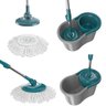 Rodo Mop Flash Limp Giratório Com Balde e Kit 5 Peças Lavanderia Completa - 5