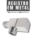 Ver imagem 6 de Ducha Higienica Chuveirinho Banheiro Quadrada Luxo Metal:cromado