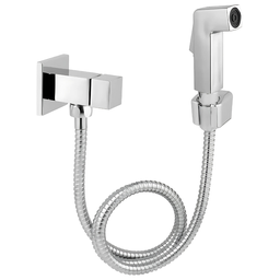 Ducha Higienica Chuveirinho Banheiro Quadrada Luxo Metal:cromado - 1