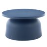 Mesa Lateral de Apoio Minimalista Solar Rivatti 67 Cm (largura) em Polipropileno Azul - 1