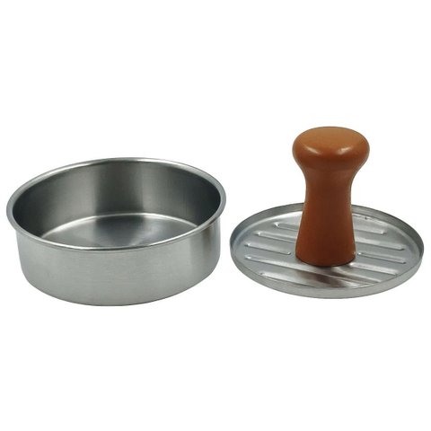 Modelador Hamburguer Profissional,forma para Hambúrguer Artesanal 10cm Metal Resistente